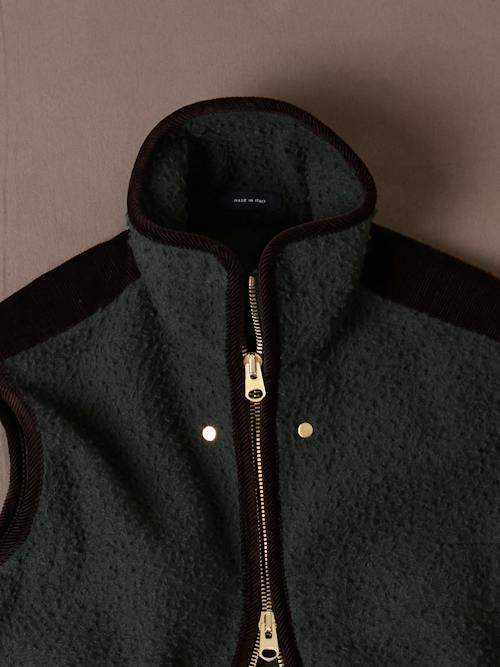 laydown detail image of Casentino Vest
