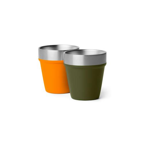 laydown image of Shot Glasses with Case - Set of 4