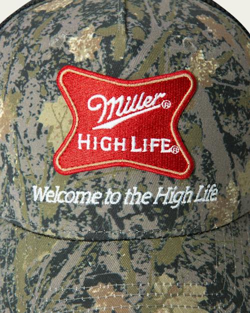 laydown detail image of Miller High Life Hat