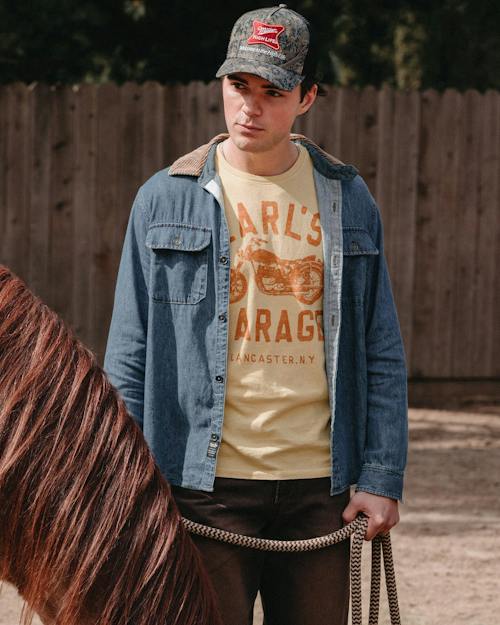 lifestyle image of Miller High Life Hat