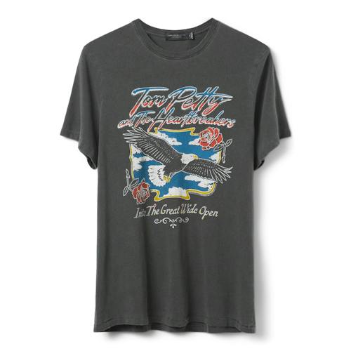laydown image of Tom Petty Eagle Graphic T-Shirt