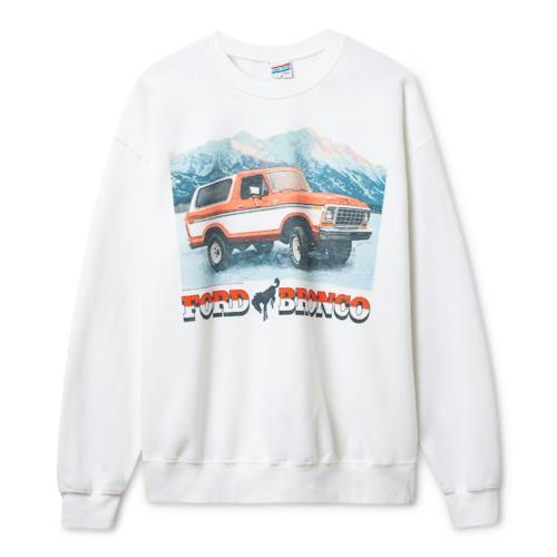 laydown image of Ford Bronco Graphic Crewneck
