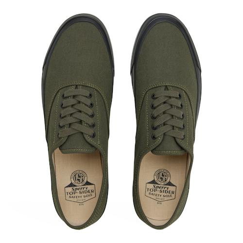 laydown image of Sperry x Beams Military CVO Sneaker