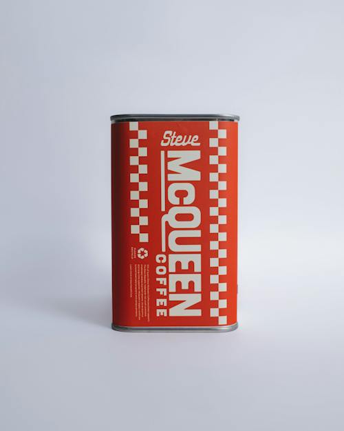 no crop image of Smooth Blend Tin - One Pound Collector Oil Can Tin