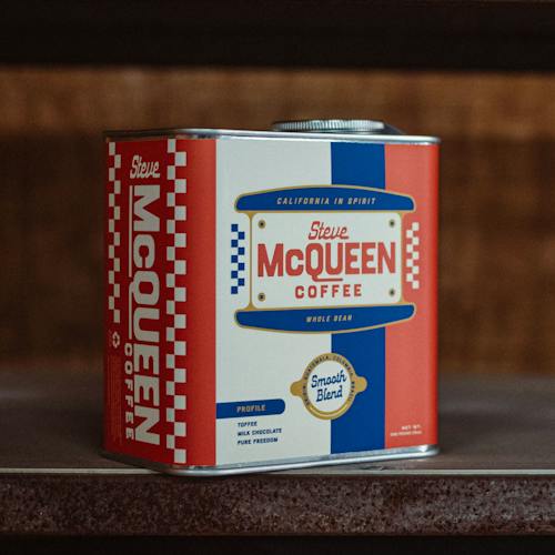lifestyle image of Smooth Blend Tin - One Pound Collector Oil Can Tin