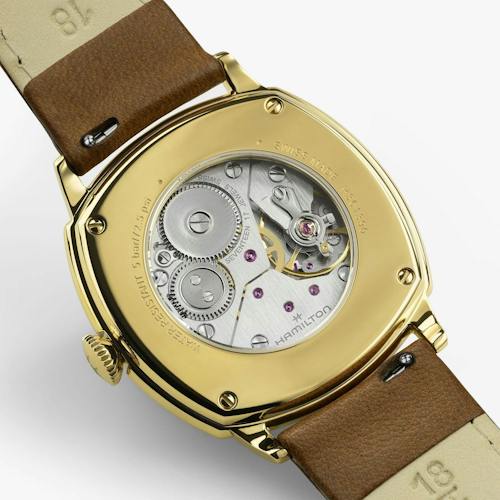 laydown detail image of American Classic Cushion Mechanical 34mm