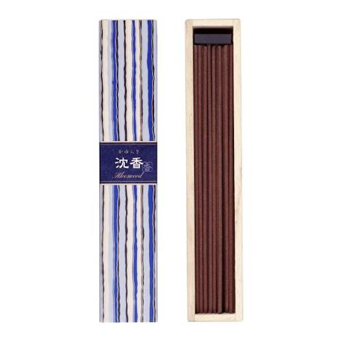 laydown image of Aloeswood 40 Incense Sticks + Holder