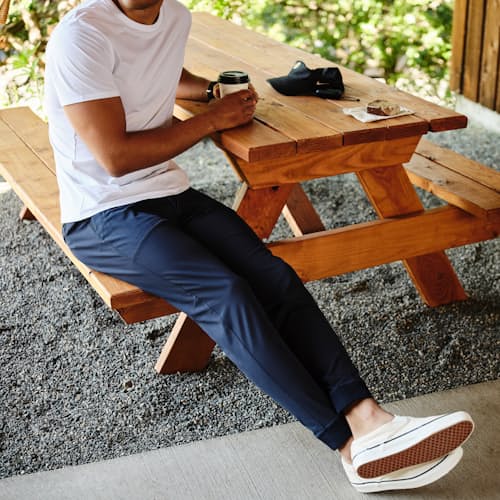 lifestyle image of The Fundamental Tee