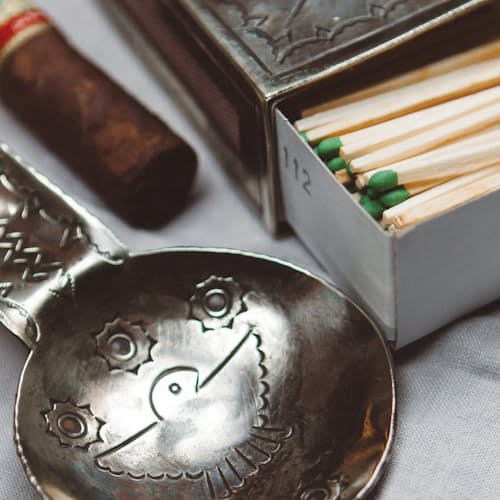 laydown image of Thunderbird Cigar Ashtray