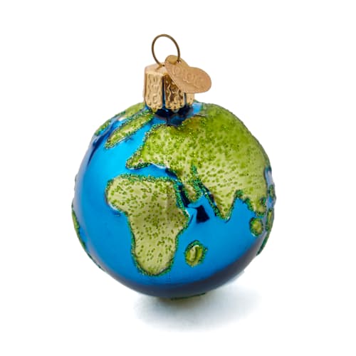 laydown image of Planet Earth Ornament