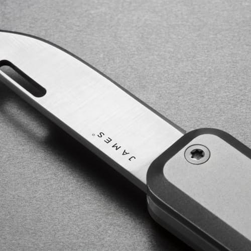 laydown image of The Elko Pocket Knife