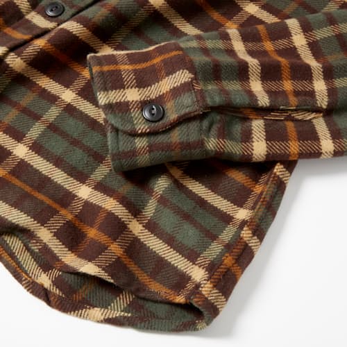 laydown image of The Crater Flannel Shirt - Exclusive