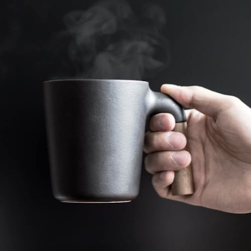 laydown image of Japanese Ceramic Mug