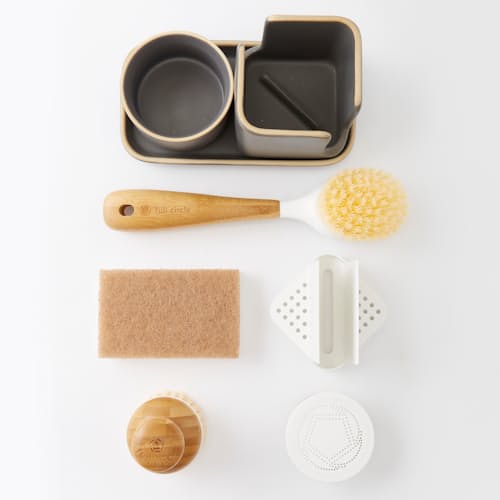 laydown image of Kitchen Dish Cleaning Set