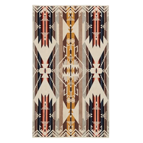 laydown image of White Sands Beach Towel