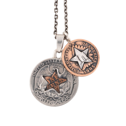 2c Star Necklace - 50 cm Chain