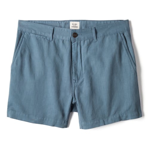 laydown image of Cotton Linen Short - 5"