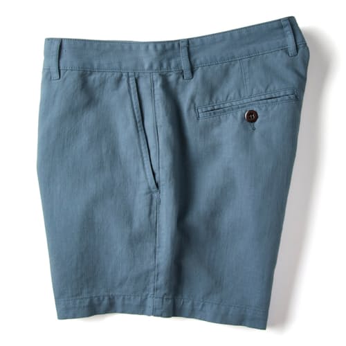laydown image of Cotton Linen Short - 5"