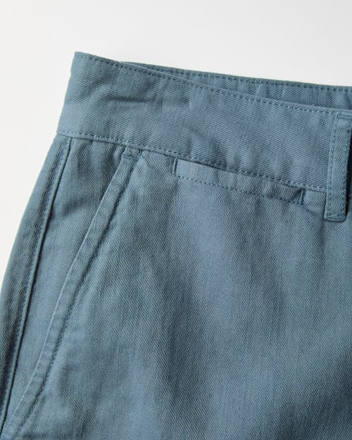 laydown detail image of Cotton Linen Short - 5"