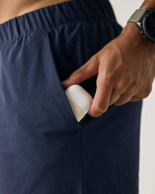 on model image of Sevens Sport Short Lined - 5"