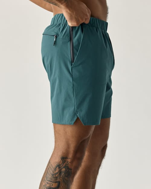 on model image of Sevens Sport Short Lined - 7"