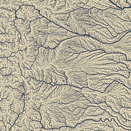 laydown image of Hydrological Map