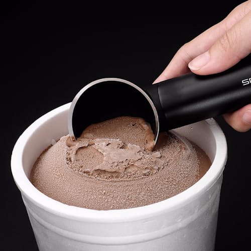 laydown image of Deluxe Ice Cream Scooper