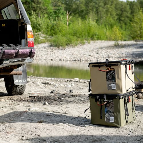 laydown image of Collapsible Gear Bag - 70L