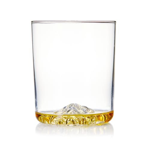 lifestyle image of Mt. Washington - Set of 2 Whiskey Glasses