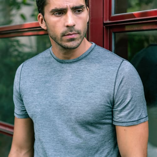 laydown image of 72-Hour Merino Tencel Tee