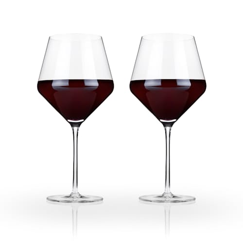 laydown image of Red Wine Glass Set