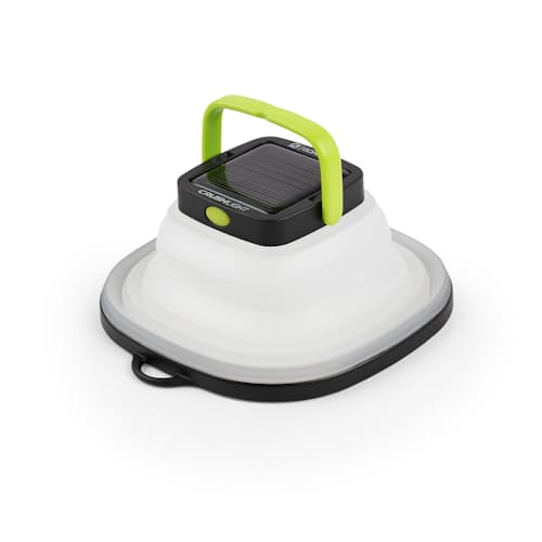 laydown image of Crush Light Chroma Collapsible Solar Lantern