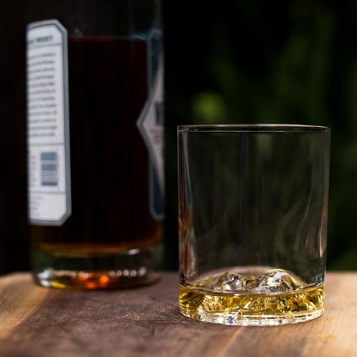 lifestyle image of Half Dome - Set of 2 Whiskey Glasses