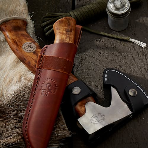 laydown image of Wilderness Fixed Blade Knife