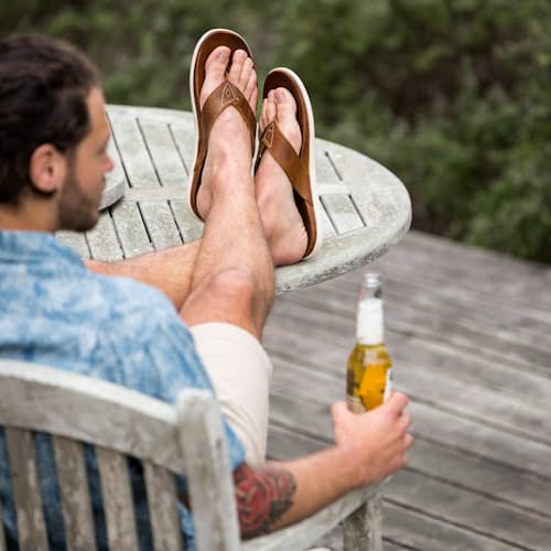 laydown image of Nalukai Sandal