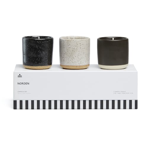 laydown image of 3 Candle Gift Box Set
