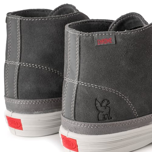 laydown image of Suede Chukka