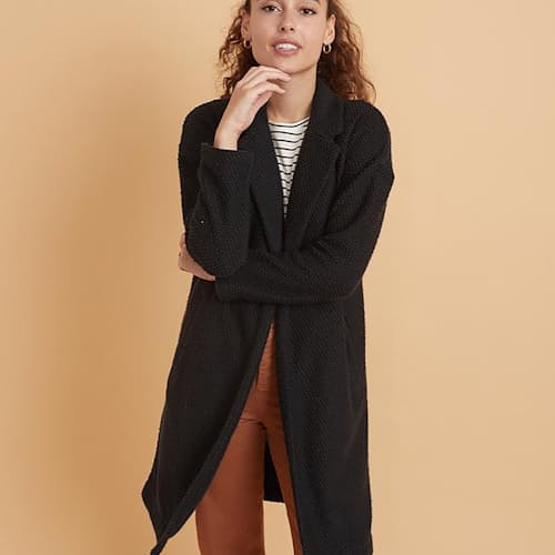 laydown image of Women's Birdseye Coat