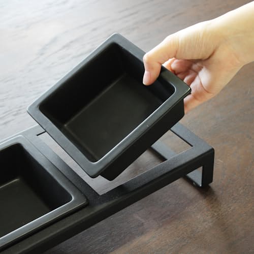 lifestyle image of Pet Bowls with Stand