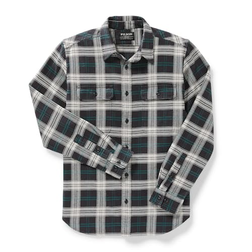 laydown image of Vintage Flannel Workshirt