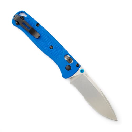 laydown image of Bugout Serrated Knife