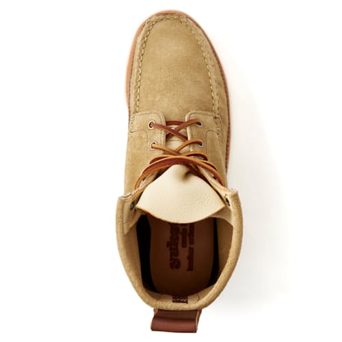 laydown image of Maine Guide 6 Eye DB Boots - Exclusive