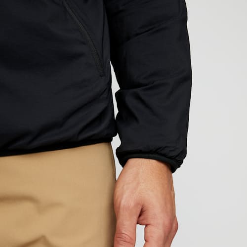 laydown image of Weightless Insulated Hoodie