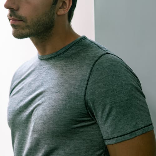 laydown image of 72-Hour Merino Tencel Tee