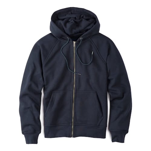 laydown image of 10-Year Full Zip Hoodie