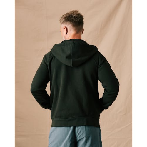on model image of 10-Year Full Zip Hoodie