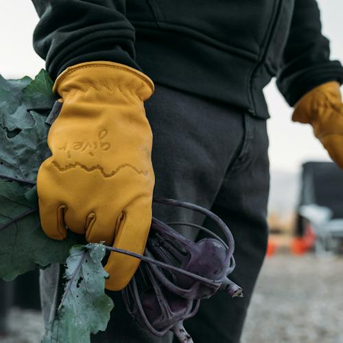 laydown image of Classic Give'r Gloves
