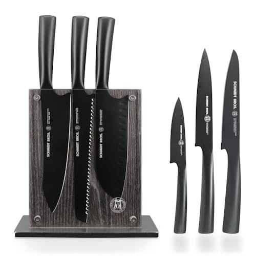 laydown image of 7 Pc Knife Block Set