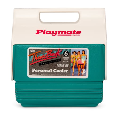 laydown image of Retro Playmate Mini 4 Qt. Cooler