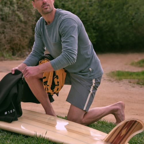laydown image of '66 Stretch Boardshort - 8"